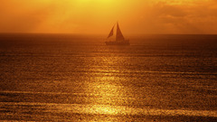 Ships sunlight Sailboats waterscapes