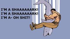 Shit Sharks falling Mike