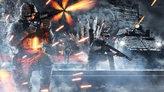 Shooting battlefield 3 tanks fan art battles artwork video 