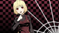 Short hair checkered blush