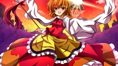 Short hair pagodas smiling