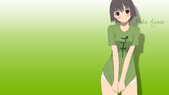 Short hair Simple Background