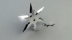 Shuriken ninja weapon military