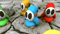 Shy guy