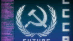 Sickle communism futuristic Future