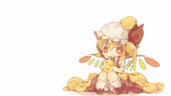 Side ponytail blondes video