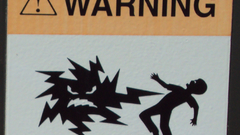 Signs funny electricity fun