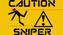 Signs snipers