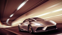 Silver cars concept art Lotus Elan