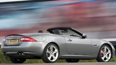 Silver cars convertible Jaguar XK Jaguar XKR