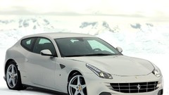 Silver cars Ferrari vehicles Ferrari FF