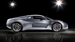 Silver cars Gumpert
