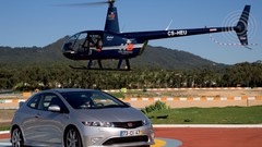 Silver cars Honda civic