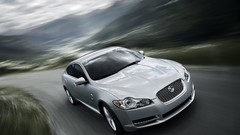 Silver cars Jaguar XF