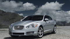 Silver cars Jaguar XF