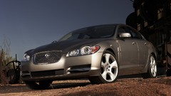 Silver cars Jaguar XF