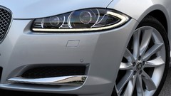 Silver cars Jaguar XF