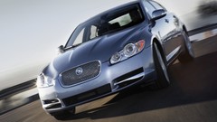 Silver cars Jaguar XF