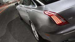 Silver cars Jaguar XJ