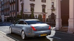 Silver cars Jaguar XJ