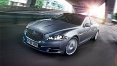 Silver cars Jaguar XJ