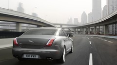 Silver cars Jaguar XJ