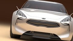 Silver cars Kia