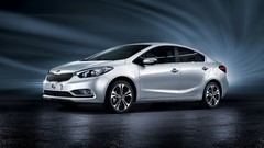 Silver cars KIA Forte