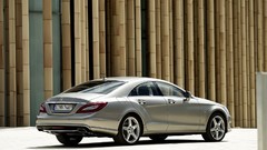 Silver cars Mercedes-Benz Mercedes-Benz CLS-Class