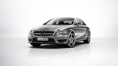Silver cars Mercedes-Benz Mercedes Benz CLS63 AMG