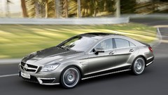 Silver cars Mercedes-Benz Mercedes Benz CLS63 AMG