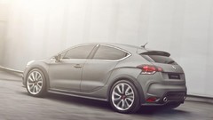 Silver cars racing concept art Citroën DS4