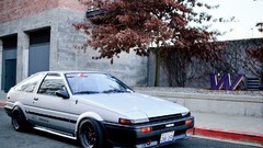 Silver cars wheels Engines Toyota Corolla