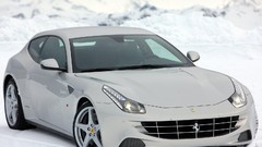 Silver Ferrari FF
