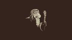 Simple abstract ALF solid wizard Gandalf the lord of the rings 