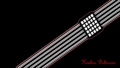 Simple abstract relaxing minimalistic Kraken Saphire