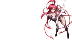 Simple Background anime girls