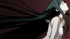 Simple Background anime girls