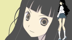 Simple Background anime girls