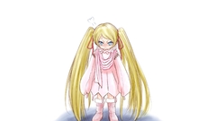 Simple Background anime girls