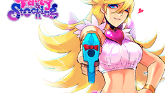 Simple Background anime girls