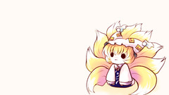 Simple Background anime girls