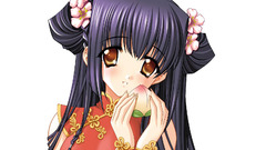 Simple Background Chinese clothes