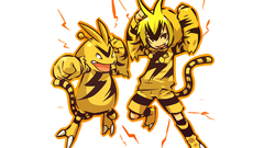 Simple Background Electabuzz hitec