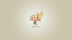 Simple Background humor beige background Beige dog Airships pug