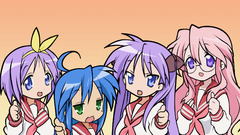 Simple Background izumi konata