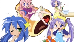 Simple Background izumi konata