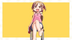 Simple Background Mitsudomoe Marui Mitsuba