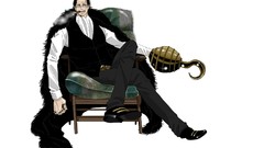 Simple Background One Piece (anime) Crocodile (One Piece)