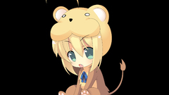 Simple Background Saber Lion